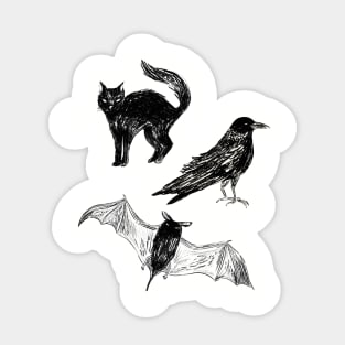 Nocturnal Animals Sticker